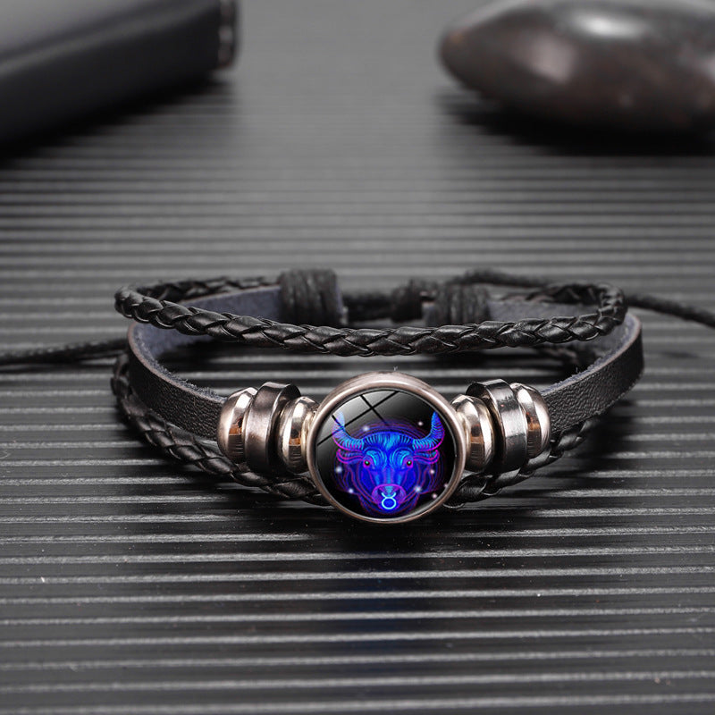 SoulSign Zodiac Spirit Bracelet – Handmade Multilayer Constellation Edition