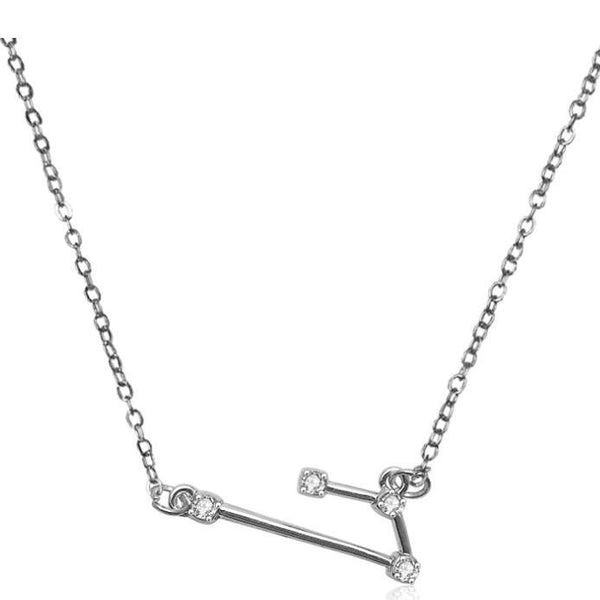 Starluxe Zodiac Crystal Charm Bracelet – 12 Constellation Edition (Gold-Tone Chain)