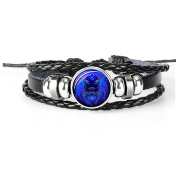 SoulSign Zodiac Spirit Bracelet – Handmade Multilayer Constellation Edition