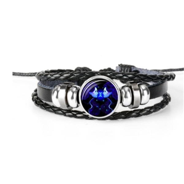 SoulSign Zodiac Spirit Bracelet – Handmade Multilayer Constellation Edition