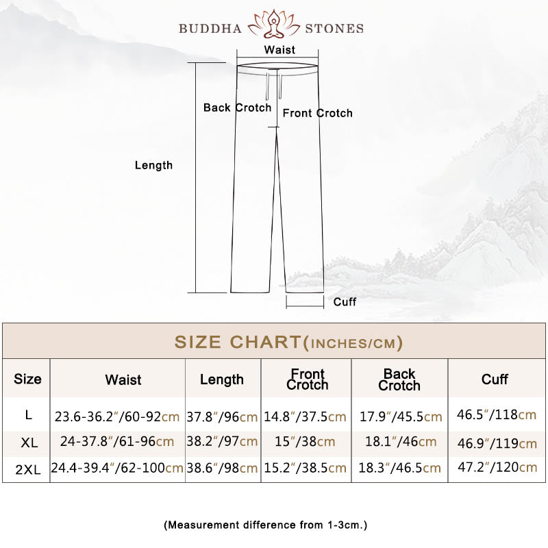 Buddha Stones Women's Flower Embroidery Frog-Button Shirt Dress Wide Leg Pants