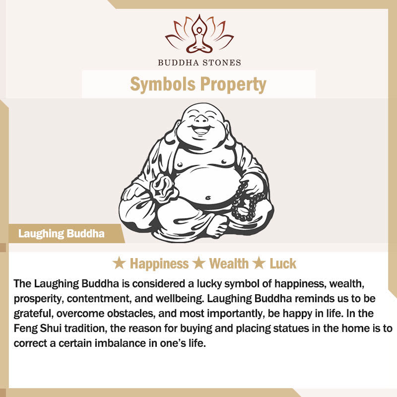 FREE Today: Happiness and Blessing Copper Laughing Buddha Pattern Necklace Pendant
