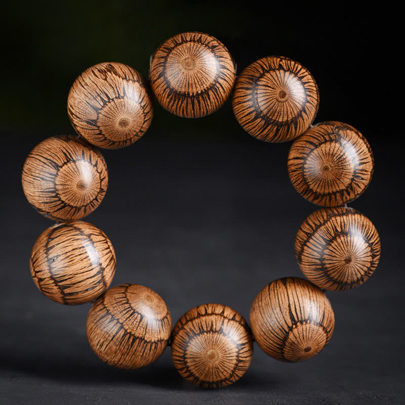 FREE Today: Harmony and Protection Gnetum Wood Beads Bracelet