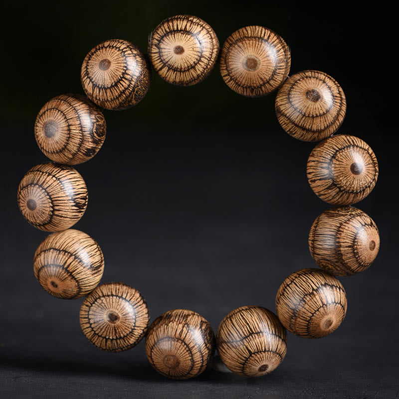 FREE Today: Harmony and Protection Gnetum Wood Beads Bracelet