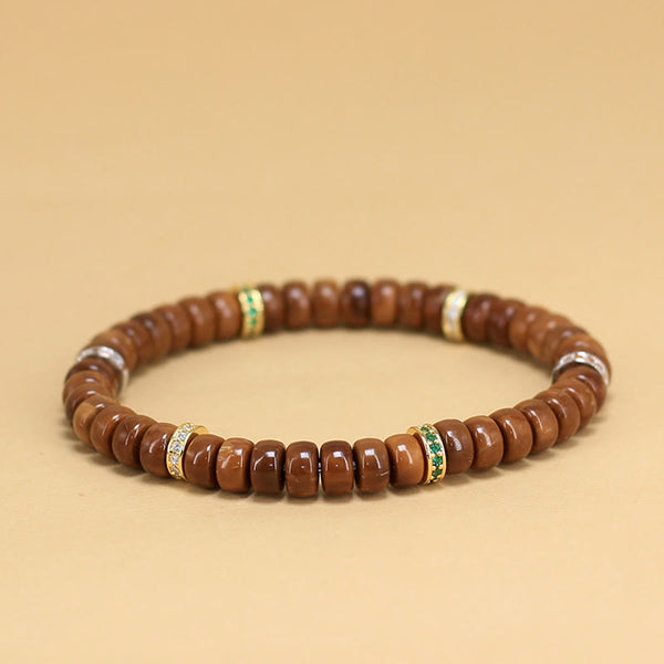 Buddha Stones Kuka Seed Protection Luck Bracelet