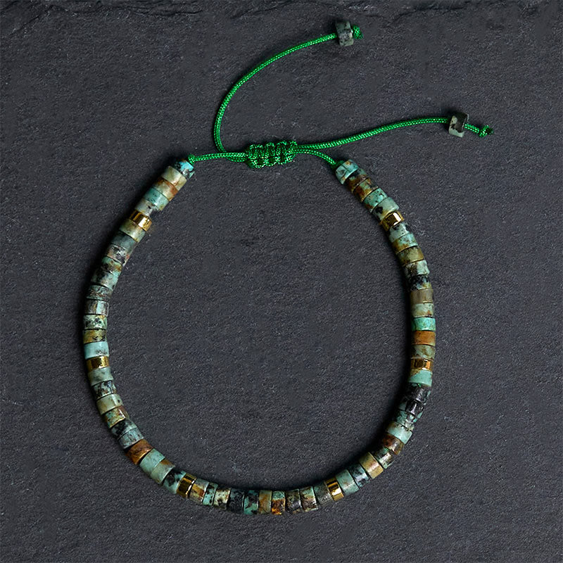 FREE Today: Positive Thinking and Purification Turquoise Spacer Bead Bracelet