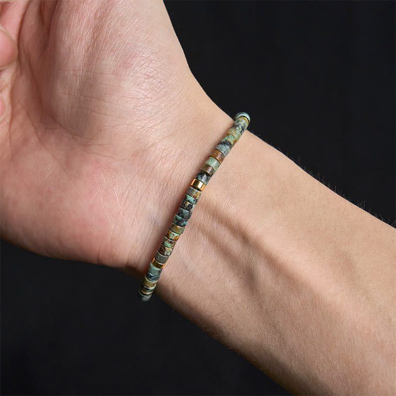 FREE Today: Positive Thinking and Purification Turquoise Spacer Bead Bracelet