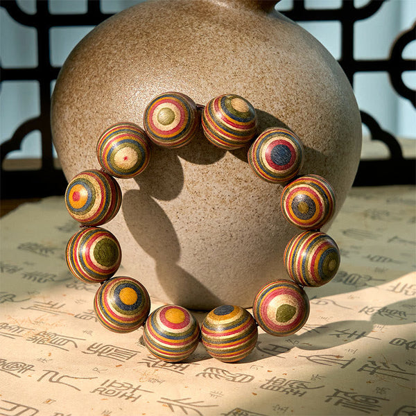 FREE Today: Positive and Balance Colorful Rainbow Eucalyptus Bracelet