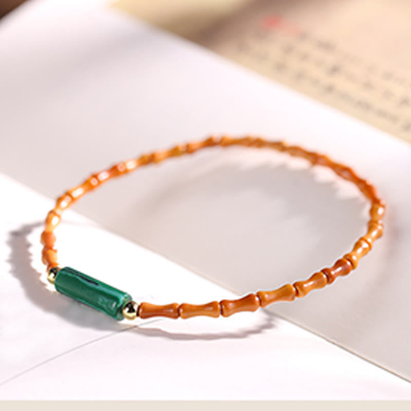 FREE Today: Inner Strength and Peace Ultra-fine Olive Pit Bracelet