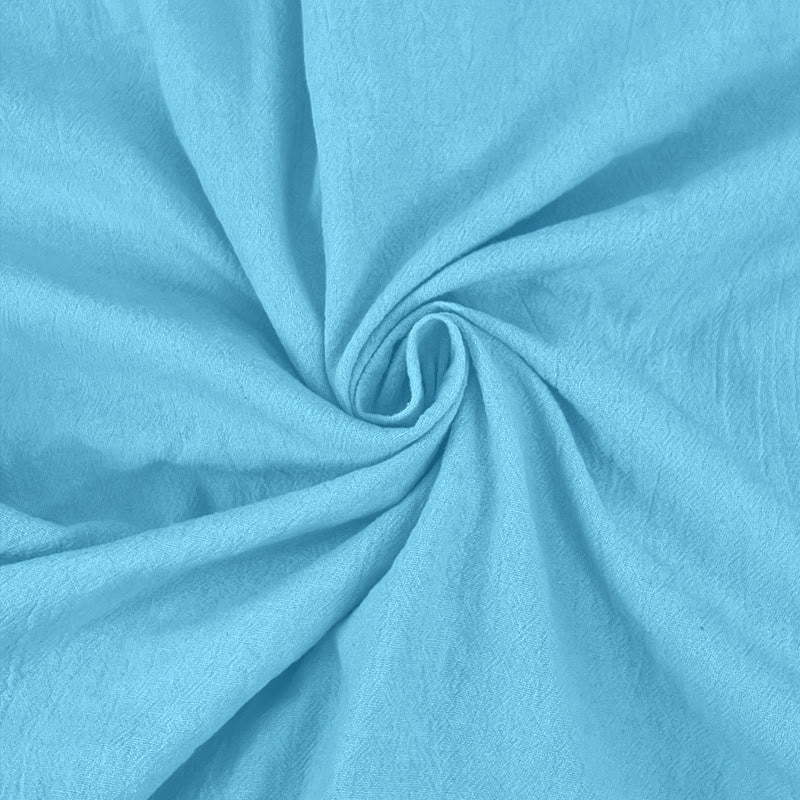 Buddha Stones Solid Color Long Sleeve Hooded Drawstring Buttons Linen Men's Shirt