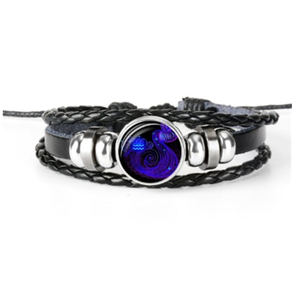 SoulSign Zodiac Spirit Bracelet – Handmade Multilayer Constellation Edition