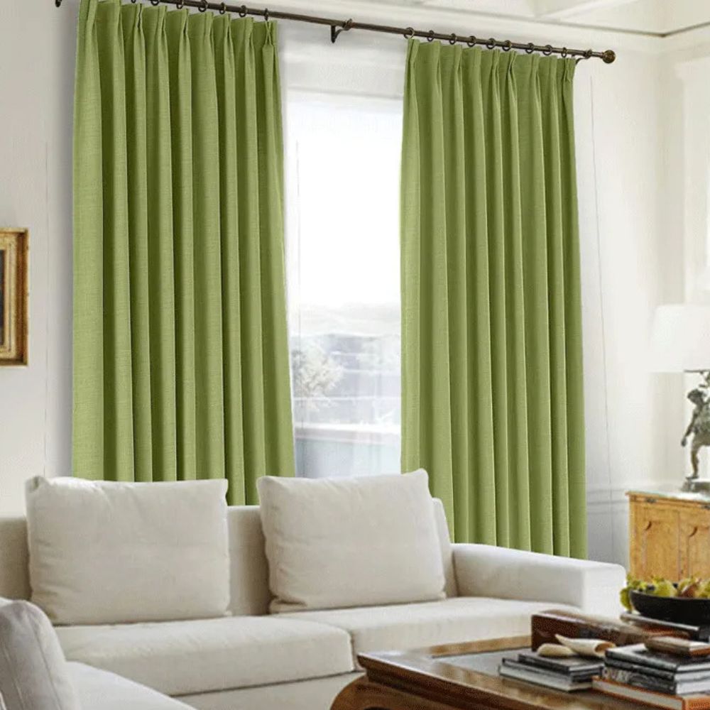 Lynn LuxuraTherm 100% Blackout Linen Curtains