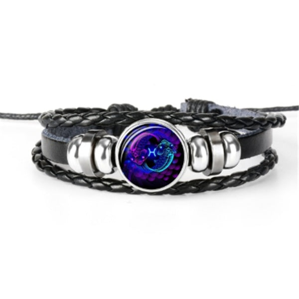SoulSign Zodiac Spirit Bracelet – Handmade Multilayer Constellation Edition