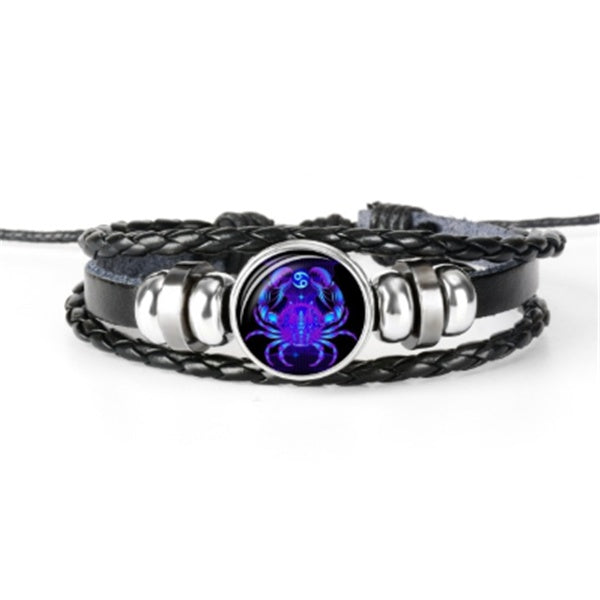 SoulSign Zodiac Spirit Bracelet – Handmade Multilayer Constellation Edition