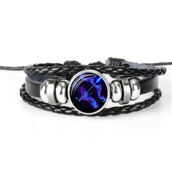 SoulSign Zodiac Spirit Bracelet – Handmade Multilayer Constellation Edition