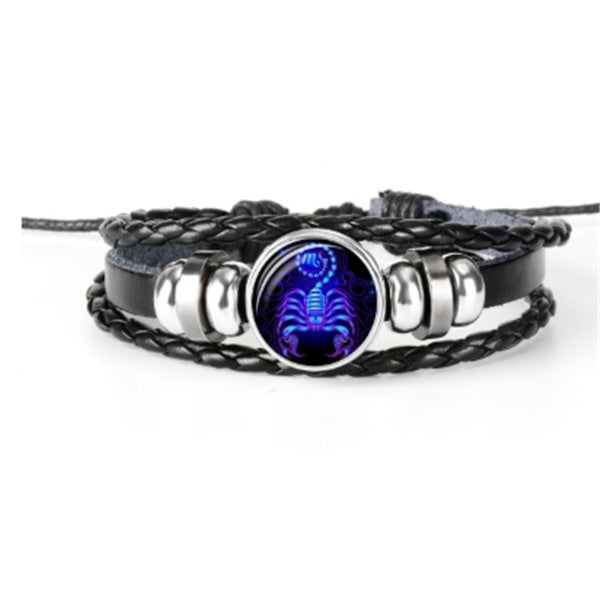 SoulSign Zodiac Spirit Bracelet – Handmade Multilayer Constellation Edition