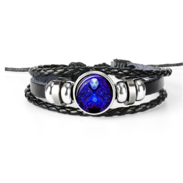 SoulSign Zodiac Spirit Bracelet – Handmade Multilayer Constellation Edition
