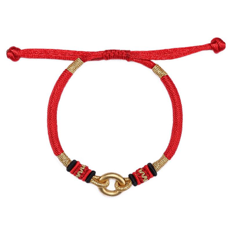 Himalayan Soulbond: Dragon Knot Friendship Talisman Bracelet