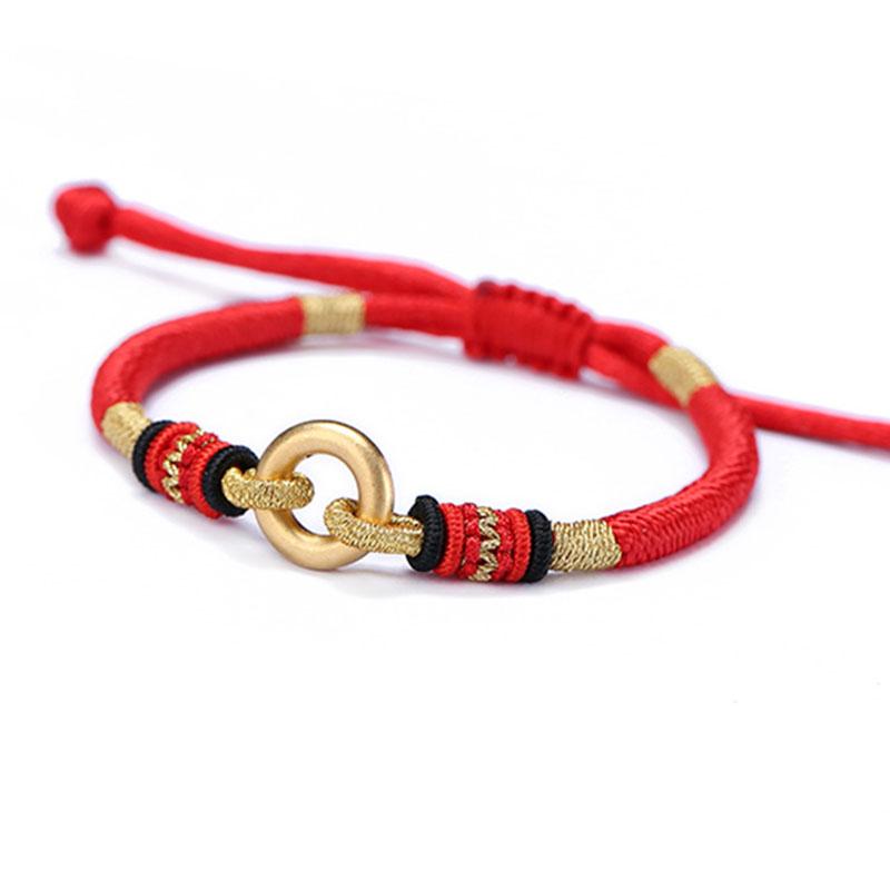 Himalayan Soulbond: Dragon Knot Friendship Talisman Bracelet