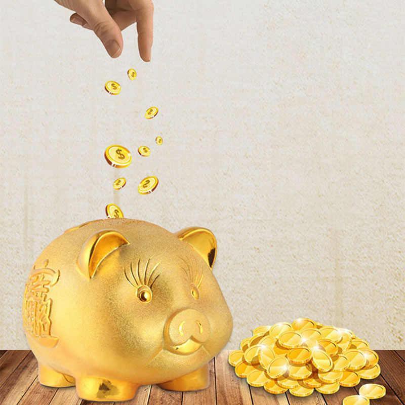 Golden Fortune Guardian – Feng Shui Piggy Bank of Abundance & Intent