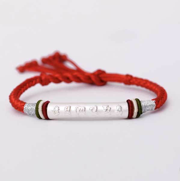Sacred Knot Mantra Bracelet - Luck, Protection & Spiritual Harmony