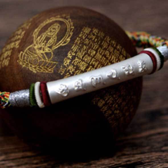 Sacred Knot Mantra Bracelet - Luck, Protection & Spiritual Harmony
