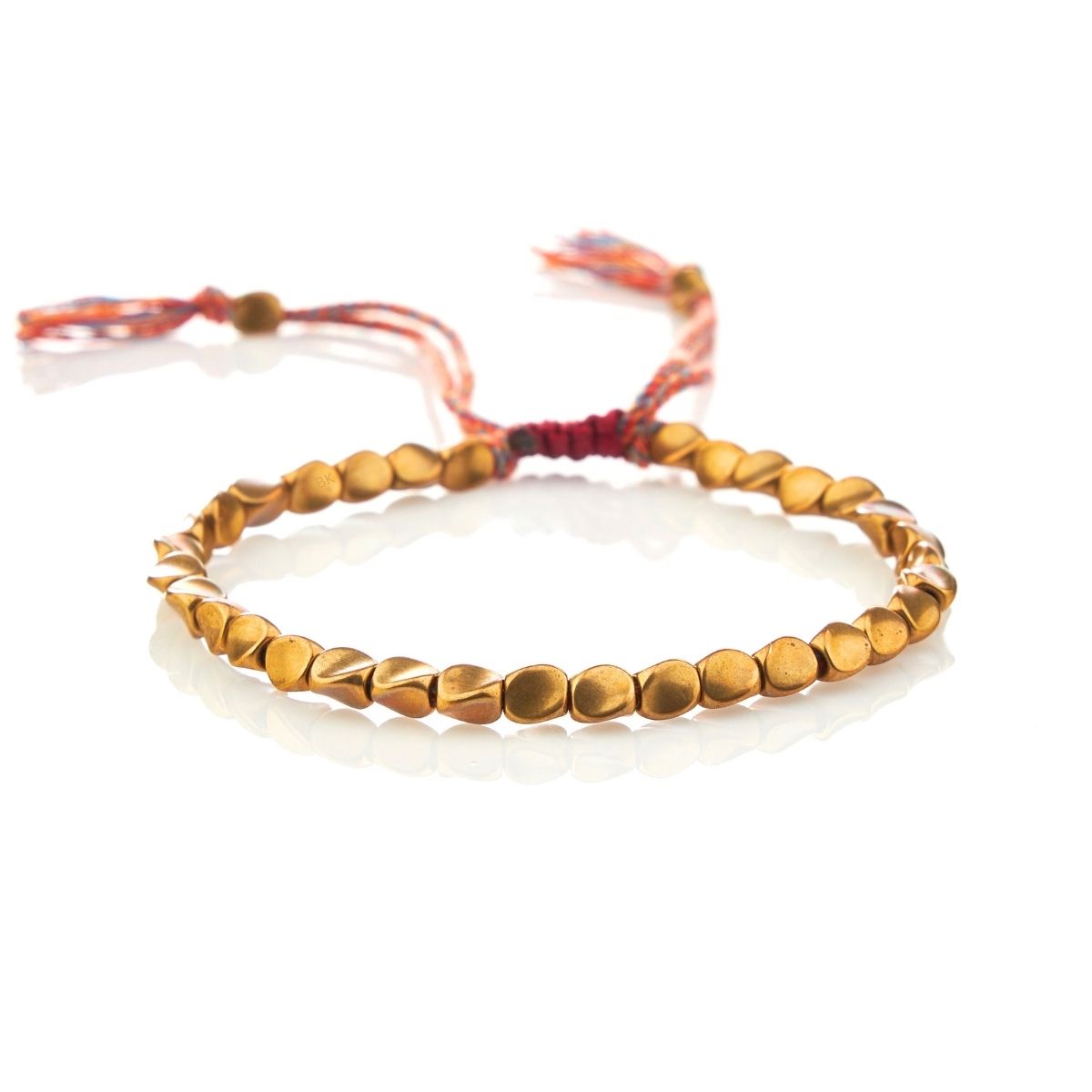 Handmade Tibetan Copper Energy Bracelet - Spiritual Healing & Protective Power