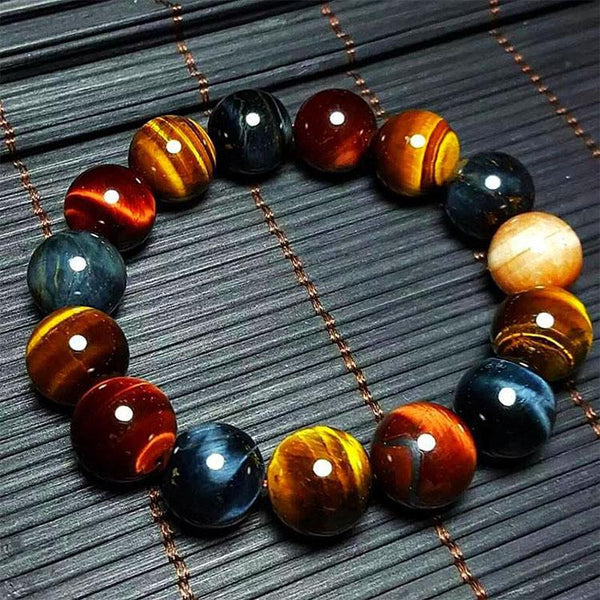 Fearless Vision Tiger’s Eye Bracelet – Clarity & Evil Eye Protector