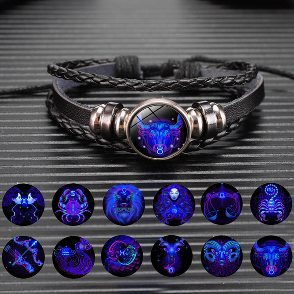 SoulSign Zodiac Spirit Bracelet – Handmade Multilayer Constellation Edition
